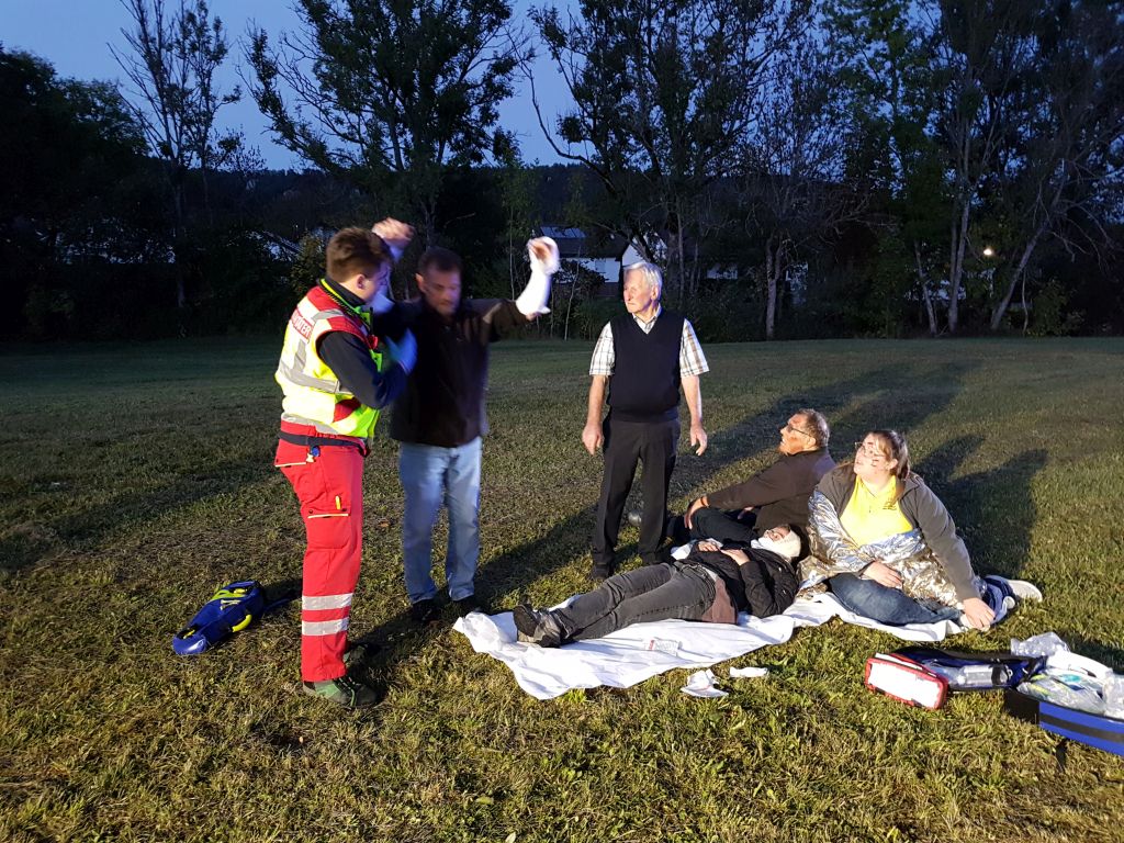 Rettungsübung 01.10.2018 in Mühlheim an der Donau Rettungsübung 01.10.2018 in Mühlheim an der Donau