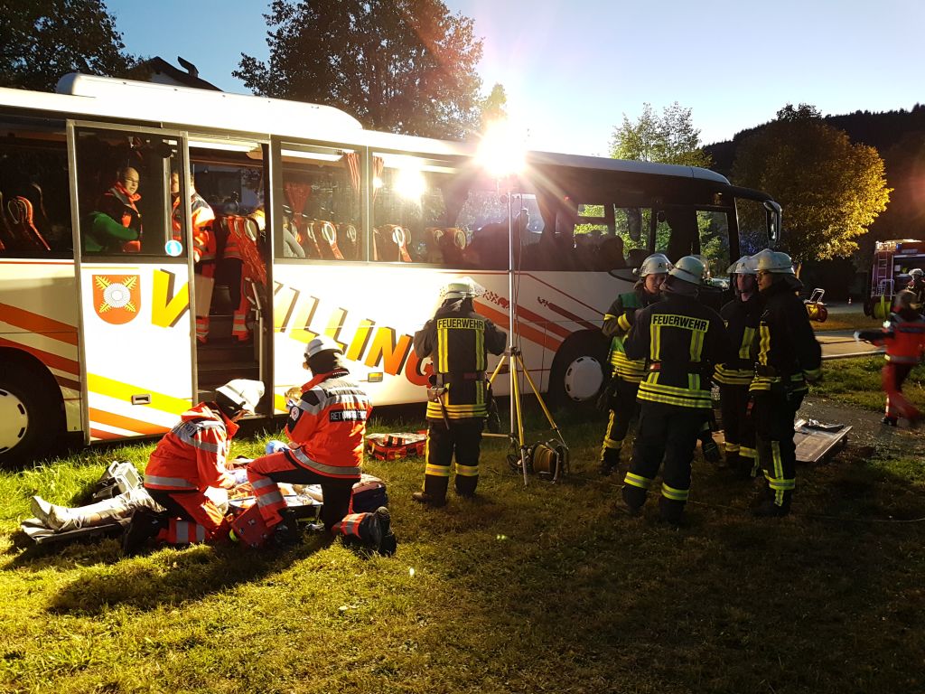 Rettungsübung 01.10.2018 in Mühlheim an der Donau Rettungsübung 01.10.2018 in Mühlheim an der Donau