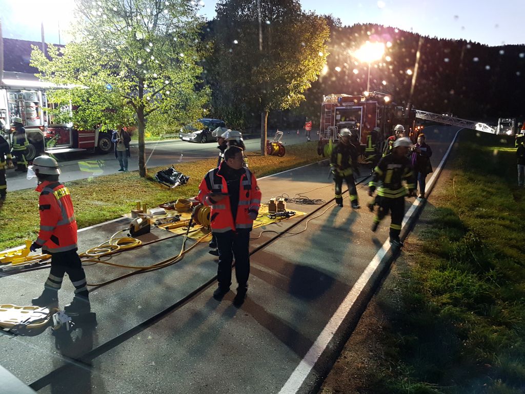 Rettungsübung 01.10.2018 in Mühlheim an der Donau