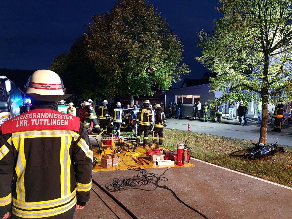 Rettungsübung 01.10.2018 in Mühlheim an der Donau Rettungsübung 01.10.2018 in Mühlheim an der Donau