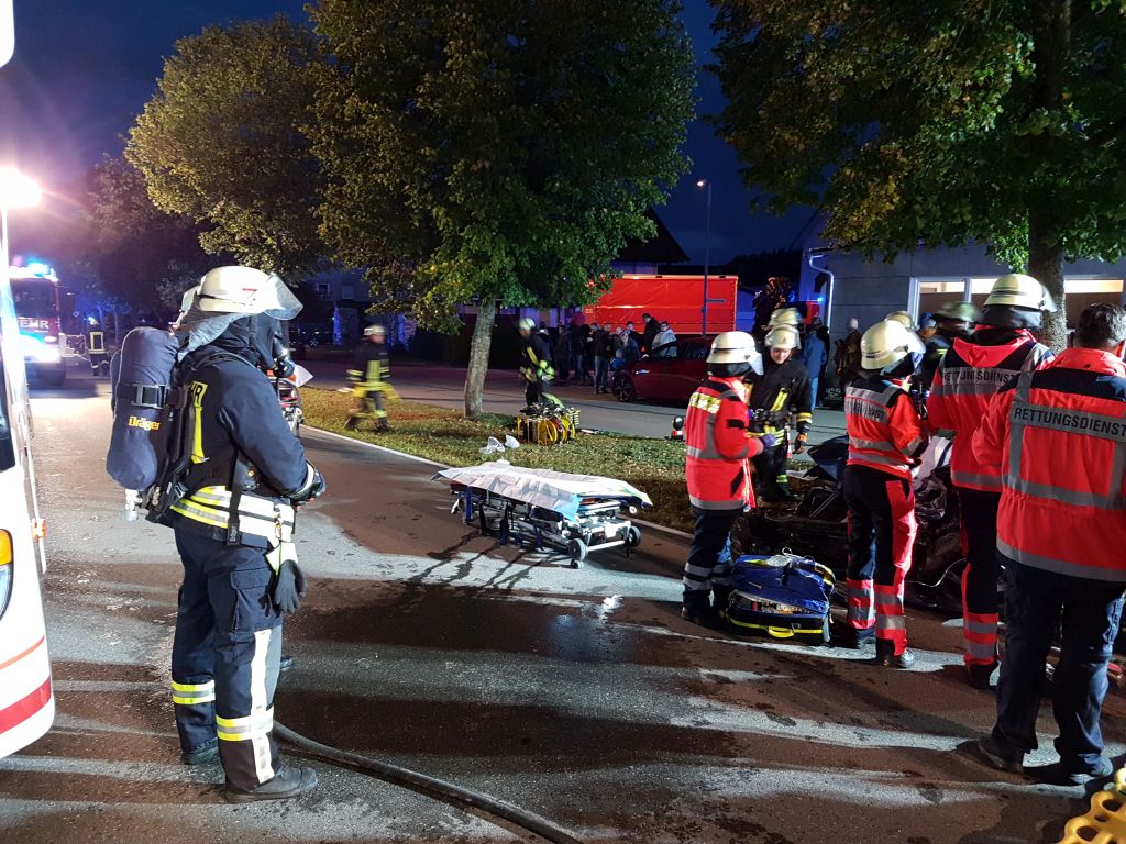 Rettungsübung 01.10.2018 in Mühlheim an der Donau