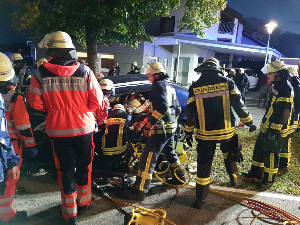 Rettungsübung 01.10.2018 in Mühlheim an der Donau