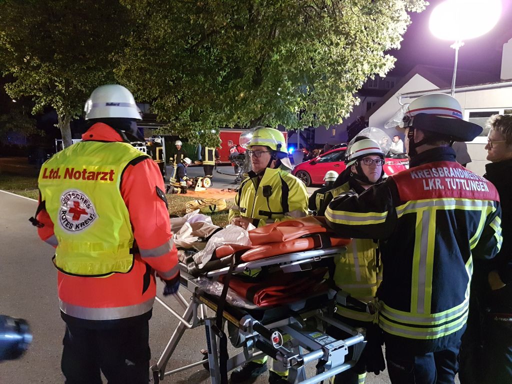 Rettungsübung 01.10.2018 in Mühlheim an der Donau